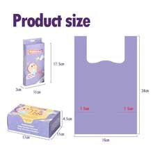 100pcs/Box & 200pcs/Box Baby Disposable Diaper Bags, Easy Tie Poop Bags, Scented Diaper Trash Bags, Convenient Hanging Diaper Bags Essential, For Diaper Or Pet Waste Disposal
