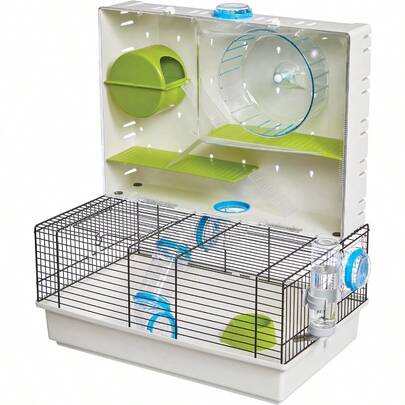 Hamster Cage Awesome Arcade Hamster Home White 18.11 X 11.61 X 21.26 Inch