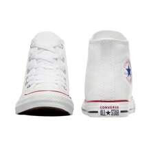 Tenis Converse Chuck Taylor Clásico All Star Hi Wht De Bota Blancos - Blanco - Ver 2