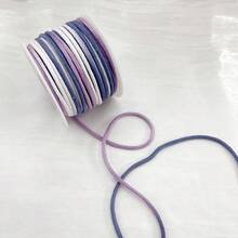 1 件 3 毫米渐变色芯绳，DIY 手机挂绳，花边编织绳