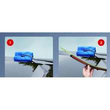 12 Buckle High-End Integrated Wiper Multi-Function Wiper, Silent Wiper Strip, Interchangeable Joint, Boneless Wiper Blade, Car Wiper Blade - Black - View 6