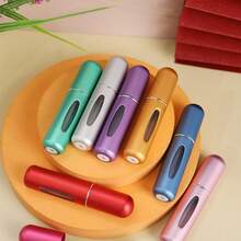Set Of 1/2/3 Portable Perfume Travel Refill Bottles, 5 Ml Cosmetic Spray Bottles For Perfumes, Perfect For Travel And Outings, Available In Multiple Colors. - 彩色 - 查看 2