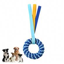 Dog Outdoor Donut Shaped Tug Of War Interactive Toy