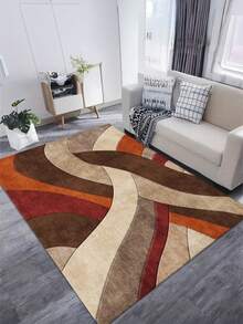 1 件经典波西米亚风格豪华客厅地毯、地毯、客厅地毯、地毯、垫子、家居装饰、客厅大面积地毯、圆形地毯、客厅家居装饰、房间装饰、可洗地毯 - 彩色 - 查看 5