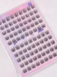 90 Clusters Stick On Lashes C Curl Self Adhesive Eyelashes Pre-Bond Individual Lash Clusters 10-13mm Wear No Glue Needed Eyelash Reusable Natural Soft Eyelash Extension Long Lasting Japanese Korean False Eyelashes Gift For Women & Girl Large Capacity Segmented Fake Eyelash With Adhesive Lash Clusters,Eye Lash Clusters,Individual Eyelashes,Lashes,Fake Lashes - C - 查看 5