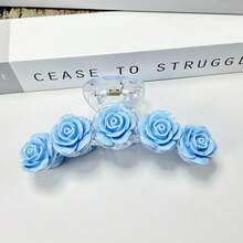 1pc Oversized Sunflower Claw Hair Clip, Cute & Versatile Floral Hair Accessory Hair Clips Hair Jaw Clip Hair Clamps Hair Clutch Hair Catcher Clip - Yellow - View 20