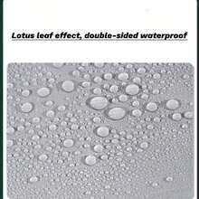 قماش المظلة ذو الحافة المقاومة للماء قابل للاستخدام في وظائف متعددة مثل الحماية من المطر والظل والغبار.