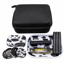 7 Pieces/Set, Perfect For Cigarette Set, Including Large Storage Bag, 4-Layer Multi-Function Grinder, Roller Tray, Storage Box, Etc., Daily Storage, Birthday Gifts, Holiday Gifts - Multicolor - View 6
