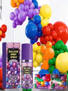 OUHOE Balloon Gloss Spray, Which Enhances The Atmosphere Of The Balloon And Has A Long-Lasting Effect, Creating A Textured High-Gloss Spray High Gloss Balloon Spray Enhances The Shine Of The Balloon And The Effect Is Long-Lasting, Creating An Atmosphere Of High-Gloss Spray Father's Day Gifts
