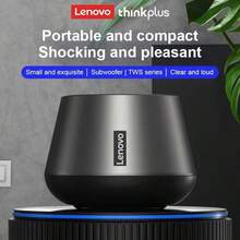 Lenovo 联想之选 原装联想 K3 Pro 便携式蓝牙 V5.0 音箱 音乐播放器 扬声器 立体声环绕无线音箱 - 黑色 - 查看 2