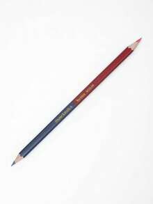 Paper Mate 4 Verithin Slim Hexagonal Bi-Color Pencils With 4 Red/Blue Colored Pencils. - Blue - View 3