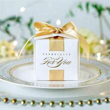 10PCs Elegant Small Gift Box With Multiple Colors To Choose From, European Retro Style, Suitable For Weddings, Christmas, Halloween, Birthdays, Parties, Dress Up Events, Used To Hold Wedding Candies, Small Gifts, Chocolates, Small Ornaments, As Halloween Holiday Gifts And Graduation Gifts For Family And Friends - Multicolor - View 9