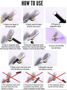 15毫升浪漫泡泡紫色猫眼美甲凝胶，2025新款潮流高密度磁性镜面猫眼凝胶，沙龙专用 - 彩色 - 查看 10