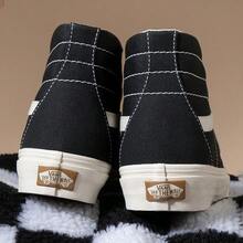 VANS SK8-Hi 锥形帆布鞋，男女通用休闲高帮运动鞋 VN0A4U169FN - 黑色 - 查看 7