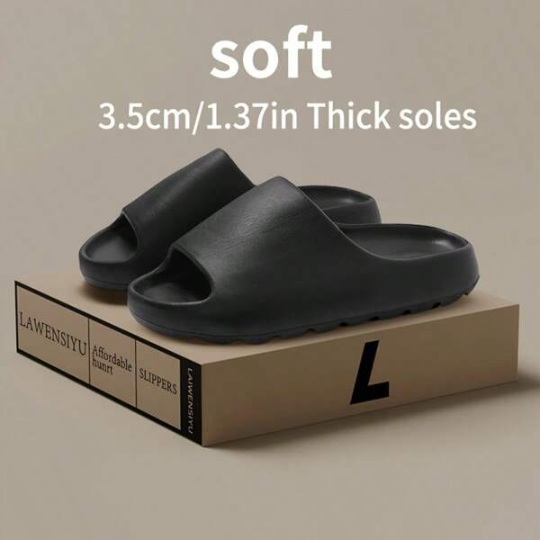 Ladies Feel Like Stepping On In Summer, Wear New EVA Material Slippers, Indoor Home Bathrooms, Non-Slip, Silent And Cute EVA Material Sandals