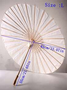 1 pieza Paraguas en blanco de papel encerado para mayoristas, paraguas blanco DIY para pintar a mano, paraguas de boda, paraguas de graffiti