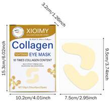 Xioimy 40pcs Collagen Hydrating & Firming Eye Masks, Refine And Brighten Eye Area Skin, Suitable For All Skin Types