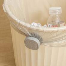 1pc Easy-Twist Non-Slip Garbage Bag Holder! Durable PP, Ideal For Kitchen, Bathroom, Living Room & Outdoor, Keeps Bags Secure