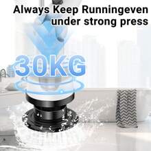 IAGREEA IAGREEA kabelloser elektrischer Spinnschrubber mit Hochgeschwindigkeit 550 U/min, leichter Kraftschrubber mit 9/6 austauschbaren Bürstenköpfen, 2000mAH, USB-C-Aufladung, einstellbarer Griff und 3 Modi für Badezimmer, Fliesen, Dusche und Fugenreinigung, Duschreinigungs-Bürste