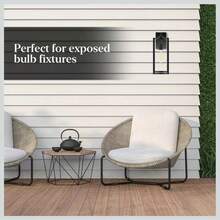 3 pieza foco LED Edison clásico, equivalente a 10 W,  3500 K, base E27, bombillas de filamento retro - 213030 - Ver 4