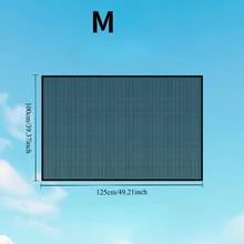 1件装新能源汽车磁性遮阳网窗帘汽车天窗防晒隔热夏季使用