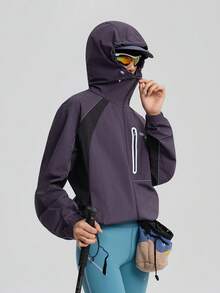 TECTOP Giacca leggera da donna per l esterno in estate con protezione dal sole, con cappuccio, traspirante, con cerniera e tasche, adatta per escursioni e sport