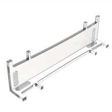 P/S5 超薄横向支架 - 亚克力散热支架，适用于光盘版和数字版游戏机，节省空间设计，带散热孔，无电子元件，稳定的游戏和垂直收纳配件，P/S5 收纳方案 | 时尚游戏机支架 | 独立支架 - 透明 - 查看 6