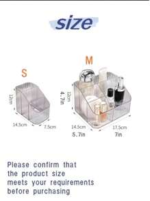 1 pièce organisateur de rangement transparent pour pinceaux de maquillage, support multifonctionnel de séchage et de rangement de grande capacité pour pinceaux de maquillage. Plateau de support d'affichage adapté pour le rangement sur un coiffeuse, plan de travail de salle de bain ou dans des armoires. Convient pour ranger les crayons pour les yeux et les lèvres, les brilles à lèvres. Organisateur de maquillage d'été pour la décoration de la maison et la rentrée scolaire