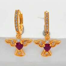 2pcs/Set New Fashion Middle Eastern Bridal Earrings
