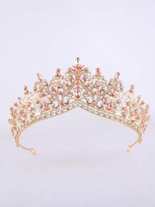 1 peça de joia de liga de cristal com gota d'água, adequada para mulheres, casamento, feriado, aniversário, festa