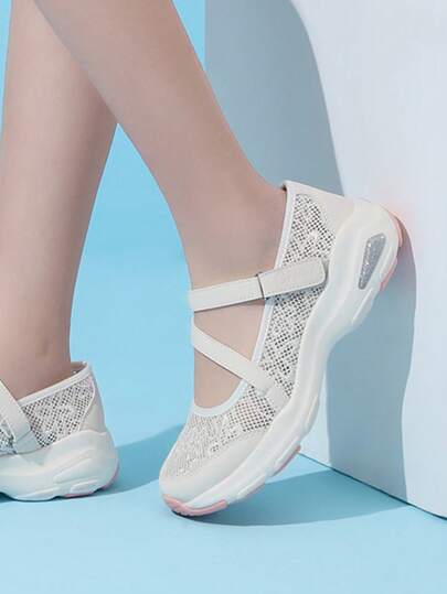 CAMEL CROWN Women's Fashionable Comfortable Breathable Casual Shoes Breathable Mesh Sneakers Lightweight