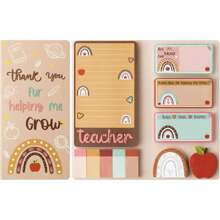 Teacher's Day Theme Sticky Note Combination, Cute School Theme, Account Stickers, Cartoon Sticky Notes