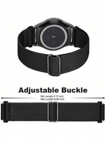 2pcs 18mm20mm22mm Quick Release Nylon Elastic Loop Compatible With Samsung Galaxy Watch7 6 5 4 3 Band/Hua Wei Watch GT5 GT4 GT3 GT2 GT Band,Adjustable Sport Stretchy Nylon Bracelets Compatible With Garmin Venu Venu2/2s Venu3/3s Vivoactive5/4/4s Forerunner245 645 255 265 255S 265S/Amazfit Bip6/5 GTS4/3/2 GTR4/3/2 Smart Watch Accessories
