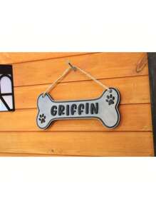 Personalized Wooden Pet ID Tag - Custom Dog House Sign And Pet Label With Unique Animal Pattern Design, Perfect For Dog Room Decor. Each Nameplate Can Be Engraved With Your Pet's Name Or Other Text To Showcase Your Pet's Personalized And Distinctive Style. Serve Not Only As A Dog House Identifier, But Also Add A Touch Of Warmth And Uniqueness To Your Beloved Pet's Private Space. Ornamental, Stainless Stylish, Contracted, Cute, Cuties, Colorful, Vintage Unique, Customized Cat Tags Personalized Small, Personalized Cat Collar, Personalized Dog Collars Ideal Gifts For Him Her, Family, Friends, Pet Lovers, Pet For Anniversaries, For Birthdays, For Housewarming