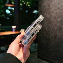 Ốp điện thoại từ tính chống sốc tương thích với iPhone 17, 16 Pro Max, họa tiết lông vũ nhiều màu sắc, bảo vệ từ tính cho các dòng 13/14/15/16Pro, chống nước, chống sốc, chống rơi, chống trầy xước, quà tặng mùa xuân. - Nhiều màu - Xem 8