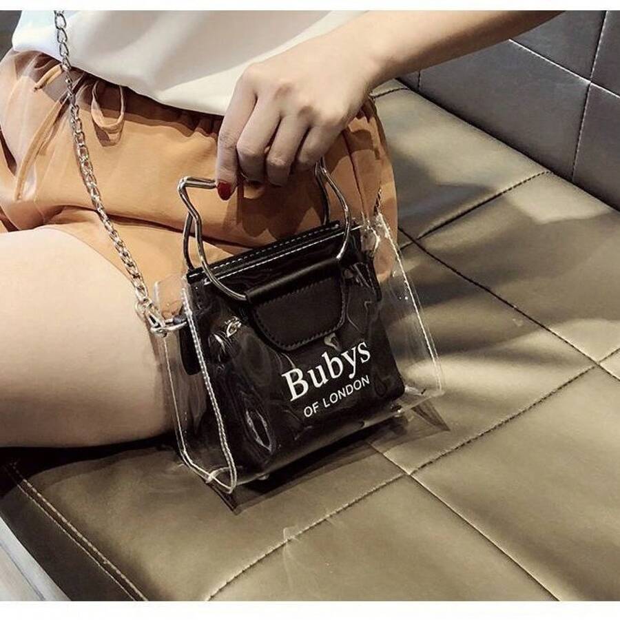 Women Top Handle Bags - 黑色 - 查看 1