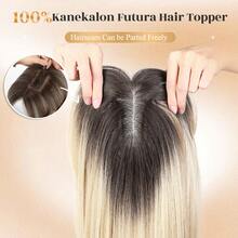 4x2.5 蕾丝发饰，手工制作，女士适用 - 合成材质，直发，渐变金色，窗帘刘海，自然造型，为稀疏头发增添蓬松感和时尚感，基本款，易于佩戴，无需缝纫，适合稀疏头发的发饰 - 漸變金色 - 查看 4