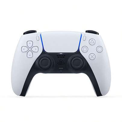 PlayStation PS5 DualSense Wireless Controller, With Adaptive Triggers And Haptic Feedback, Wireless Operation, Enhanced Gaming Experience, White