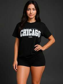 Women T-Shirts - Black - View 3