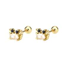1pc Women's Fashion Delicate Personalized Versatile Fake Crab Ear Cartilage Earring, Cute Simple Screw Earring Jewelry