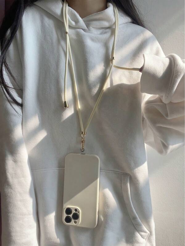 Adjustable Lanyard Phone Strap, Minimalist & Versatile Badge Holder