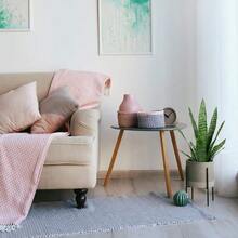 Planta artificial de Sansevieria de 22.5 cm, planta de agave falsa, plantas artificiales en maceta para decoración interior y exterior del hogar y oficina - Verde - Ver 5