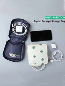 1pc Cute Sanitary Pad Storage Bag, Portable For Makeup Items, Coins And Small Essentials, Durable, Easy To Clean And Carry, Interesting Design Zipper Storage Pouch