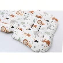 Imbottitura in cotone per passeggino, carrello per sedia da pranzo per bambini, imbottitura in puro cotone, cuscino universale per seduta del passeggino, disponibile su entrambi i lati, 68 x 33 cm