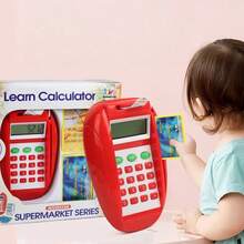 带灯光和声音的支付终端玩具 - 玩具收银机的新成员，包括非接触式支付，儿童过家家的益智玩具，适合 3 岁及以上儿童，不含电池