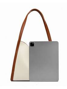 时尚大容量单肩包 PU 皮革配毛绒吊坠斜挎包复古手提包女士女孩时尚设计师手提包女士皮革斜挎包单肩手提包别致女士晚装钱包