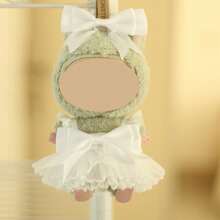 1pc Dress Only (No Doll), Suitable For 1st, 2nd, 3rd Generation Doll Wear, Tulle Skirt Costume Outfit - Multicolor - View 7