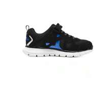 Skechers Zapatillas deportivas informales ligeras y transpirables con velcro para niños