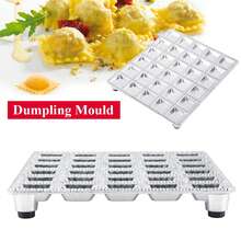 Aluminium Alloy Durable Dumpling Pastry Mould Maker Kitchen Tool - Silver - View 5