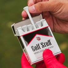 12pcs Creative Golf Spikes, Unique Cigarette Box Design, High Quality Golf Spikes, Golf Accessories